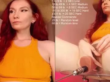 mayrumey — GOAL: full NAKED [430 tokens remaining] SPERM on PUSSY last goal) #fuckmachine #hairy #pvt #hairyarmpits #redhead