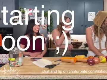 nakedbakers — Take tops off!  (goal 1 of 8) [1500 tokens left] Naked Dinner Party - Cottage Pie!