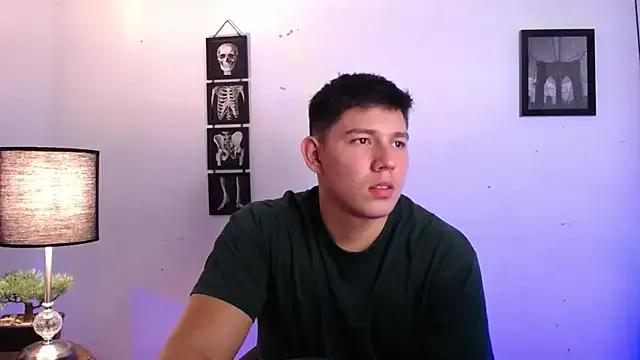 StripChat JamesCr_ is Freechat JamesCr_ — Hard cock marked in boxers