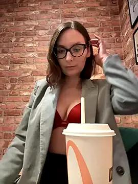 The_Snowwhitee — Naked in McDonald  Last Tip Video!